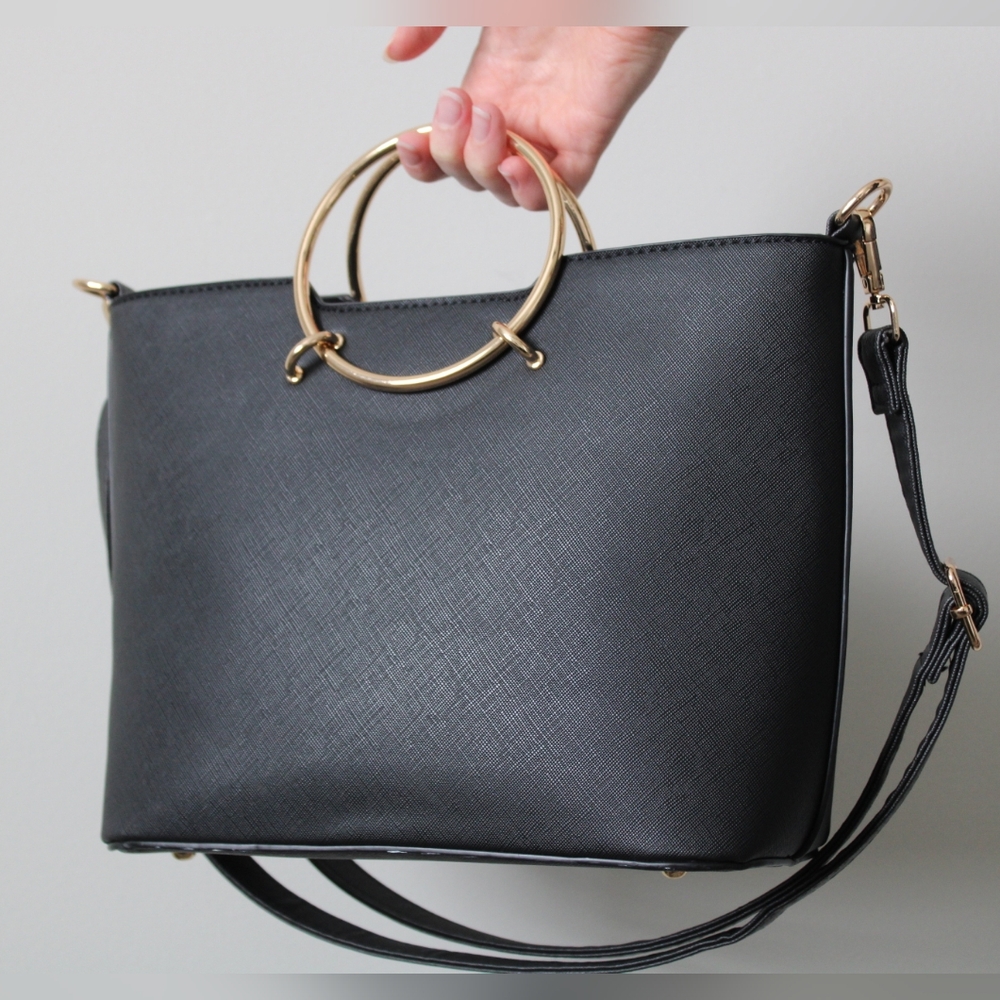 Sleek Black Purse